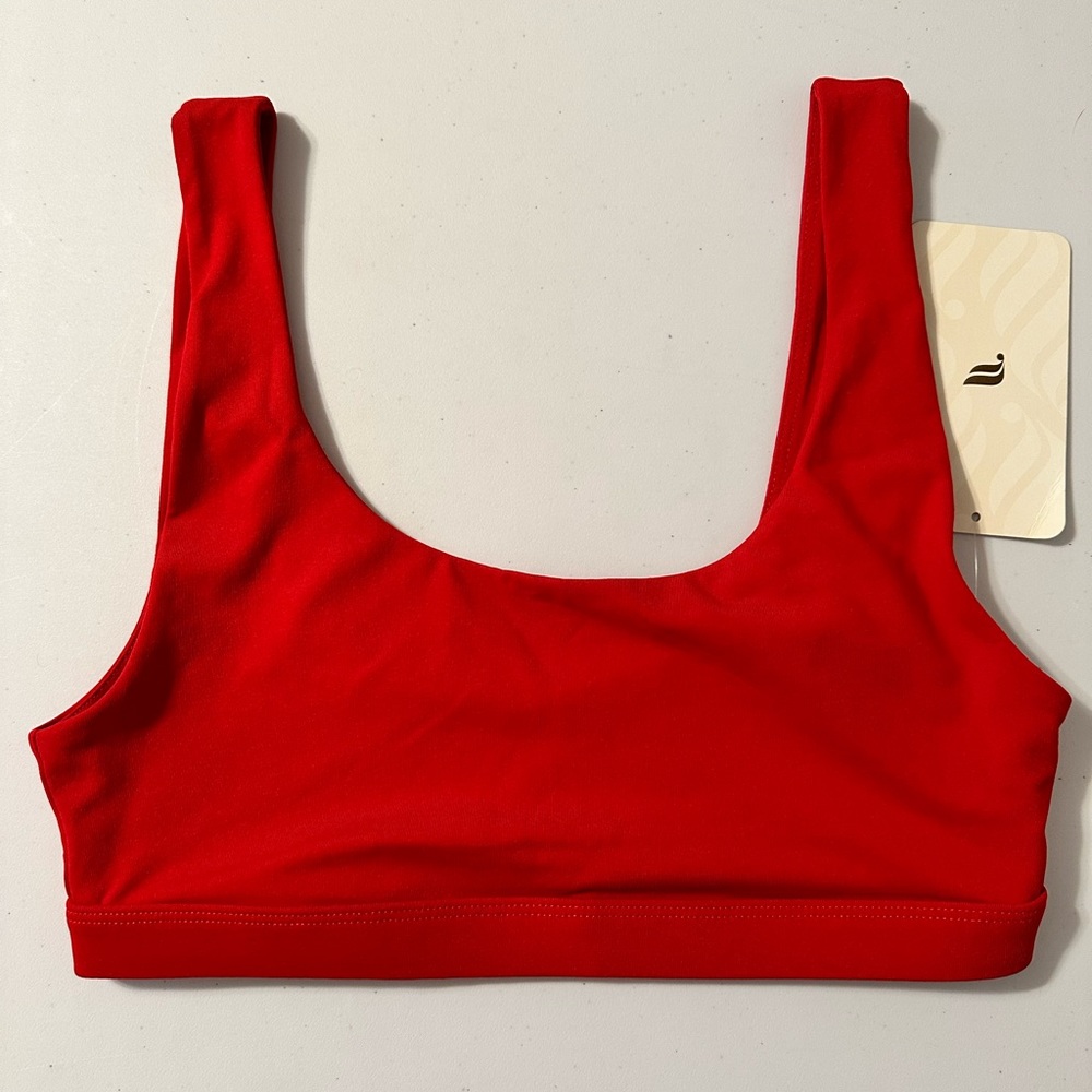Fabletics Sports Bra Red Size Small S NEW